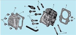 Крышка клапанов двигателя Champion G100HK (рис.10) G100HKDAA003 - фото 104024