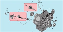 Сальник коленвала 17х30х6 двигателя Champion G100HK (рис.4) G100HK90682-Z510110-0000 - фото 104029