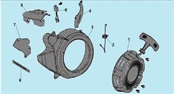 Датчик уровня масла двигателя Champion G100HK (рис.5) G100HK3048021200800 - фото 104064