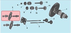 Сухарь впускного клапана двигателя Champion G200-1HK (рис.8) G200-1HKDAF011 - фото 104427