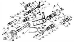 Распорная втулка нарезчика швов Diam RK 500 №28 603012 - фото 13813
