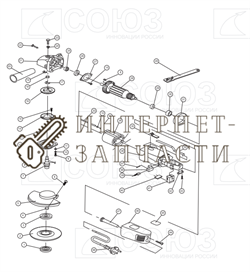 Штифт болгарки Союз УШС-9011 №23 УШС-9011-23 - фото 151505