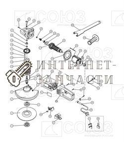Пружина Кручения  болгарки Союз УШС-9024П№24 УШС-9024П-24 - фото 151645