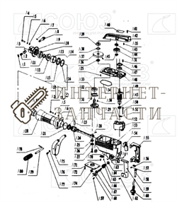 Выключатель (fa2-4-1bek 6a 250v) перфоратора Союз ПЕС-2560v 2.1 №A56 ПЕС-2560.в2.1-56 - фото 152256