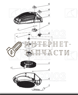 Термостат тепловентилятора Союз ТВС-2000-8 ТВС-2000-8 - фото 164137