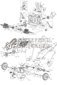 Вал прямой снегоуборщика RedVerg RD-25065-37 6649883_RD - фото 164540