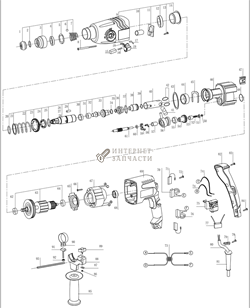 Корпус редуктора RD-RH750-46 RedVerg RD-RH750-46 6646220_RD - фото 166000