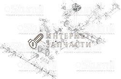 Двигатель  снегоуборщика Sturm STG5965 №45 STG5965-45 - фото 167026