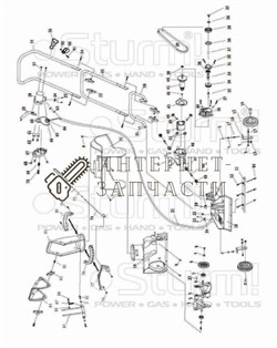 Кожух снегоуборщика Sturm STE3431-84 STE3431-84 - фото 167179