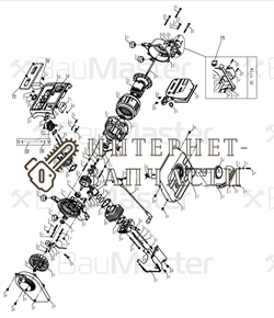 Провод высоковольтный генератора BauMaster PG-8709X-69 390395 - фото 167743