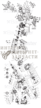 Статор генератора BauMaster PG-8719WX-103 390408 - фото 167756