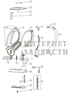 Нагревательный элемент чайника Galaxy GL0102 390644 - фото 168004