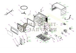 Термопредохранитель микроволновки Galaxy GL2600 391291 - фото 168651