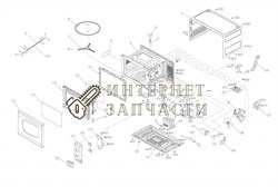 Двигатель микроволновки Galaxy GL2601 391294 - фото 168654