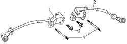 катушка в сборе \ COIL ASSY.,IGNITION бензогенератора Elitech БЭС 12000 Е (рис.1) 0101198100 - фото 22077