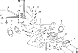 уплотнитель \ SEAL RING бензогенератора Elitech БЭС 12000 Е (рис.10) 0101202200 - фото 22118