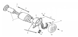 Диодный мост 0101.143300 бензогенератора Elitech БЭС 5000 РС  (рис.11) 3801400530002-3 - фото 23323
