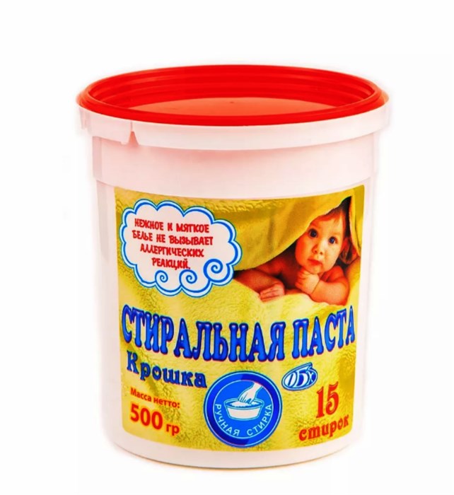 Крем-паста Крошка ручная стирка 500гр