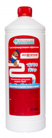 Гелевый очиститель труб Щекинский Турбо, 1000г
