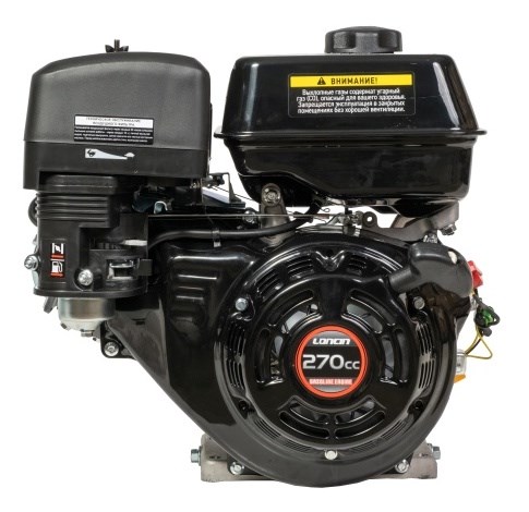 Двигатель Loncin G270F (C type) вал D25.4 шпонка