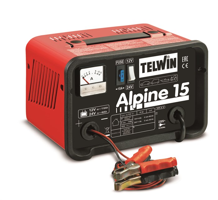 Зарядное устройство ALPINE 15 230V 12-24V 3645 - фото 462422