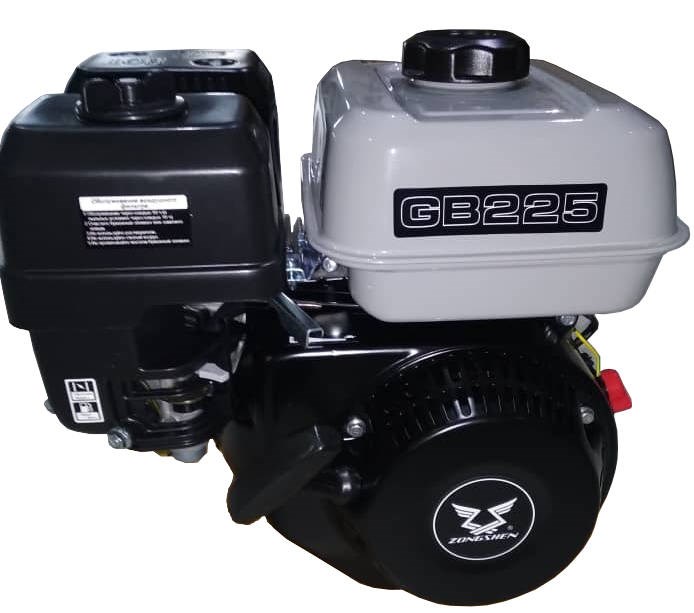 Двигатель бензиновый Zongshen GB 225 (d-20 мм) 4655 - фото 463309