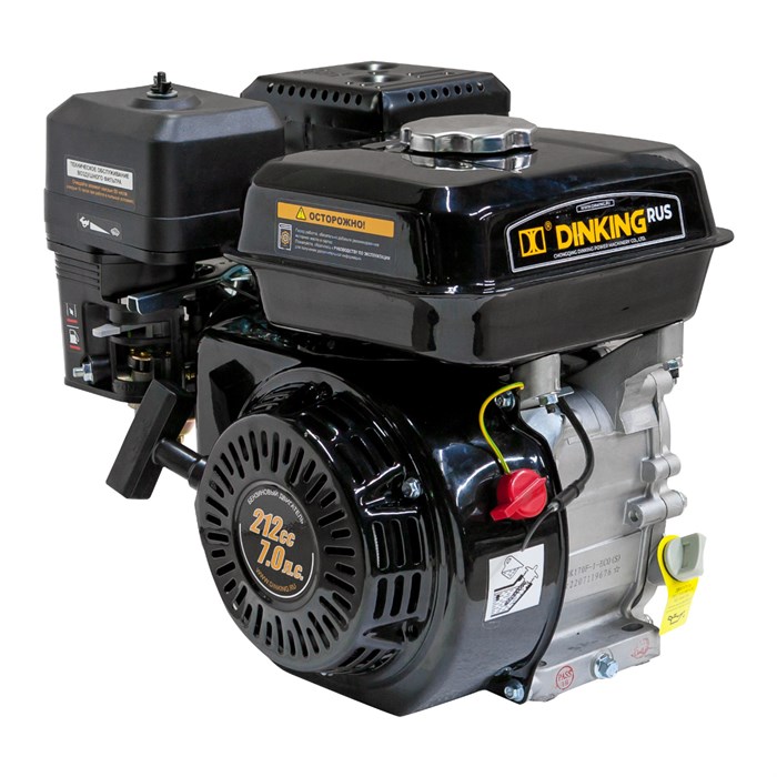 Двигатель Dinking DK170F-1-ECO(Q) (7л.с., 19мм вал, ручной стартер) 1746 - фото 464977