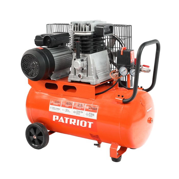 Компрессор поршневой ременной PATRIOT PTR 50-360 I 61378 - фото 477455