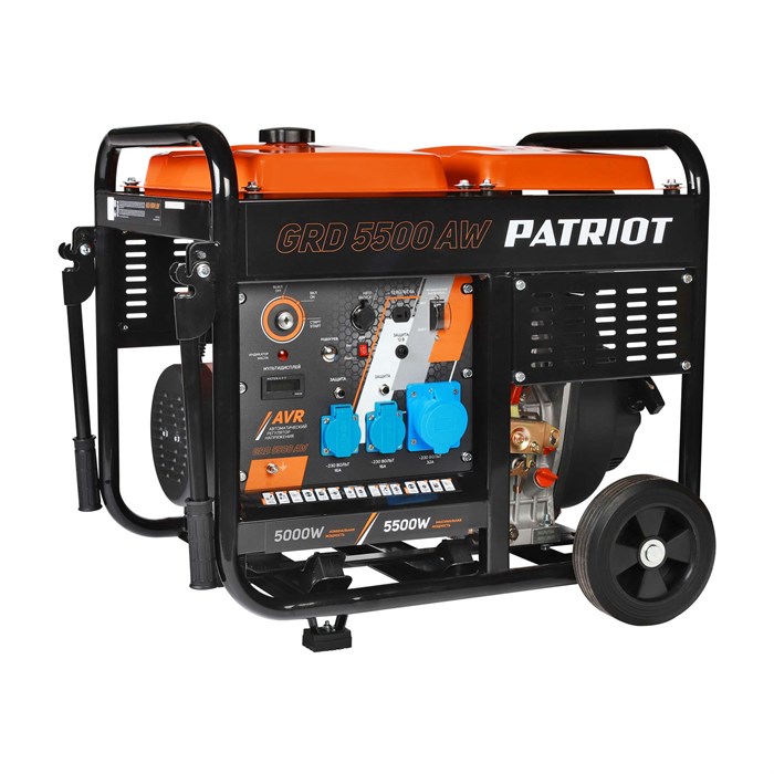 Генератор дизельный PATRIOT GRD 5500 AW 85819 - фото 481192