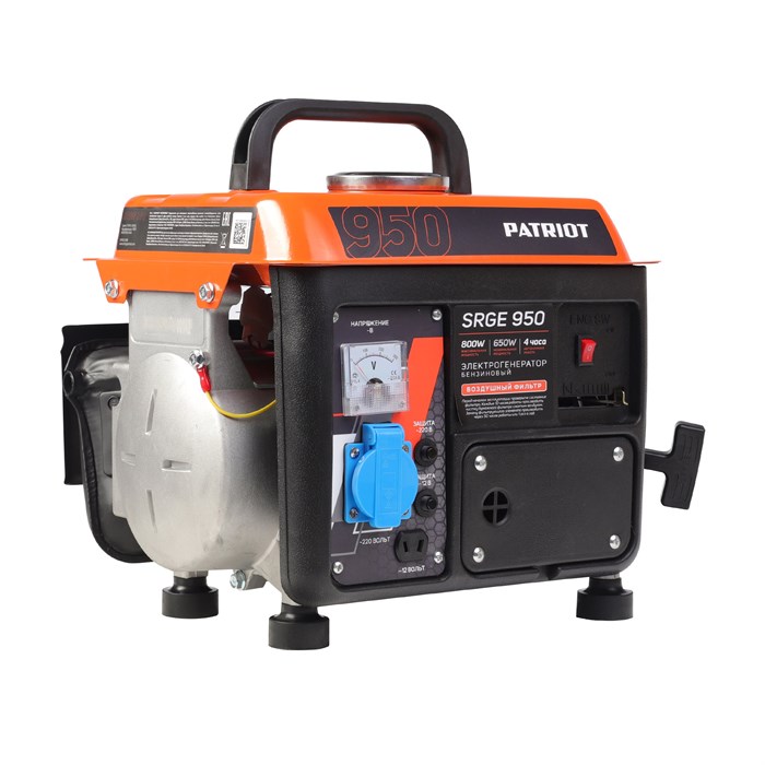 Генератор бензиновый PATRIOT Max Power SRGE 950 89913 - фото 481692