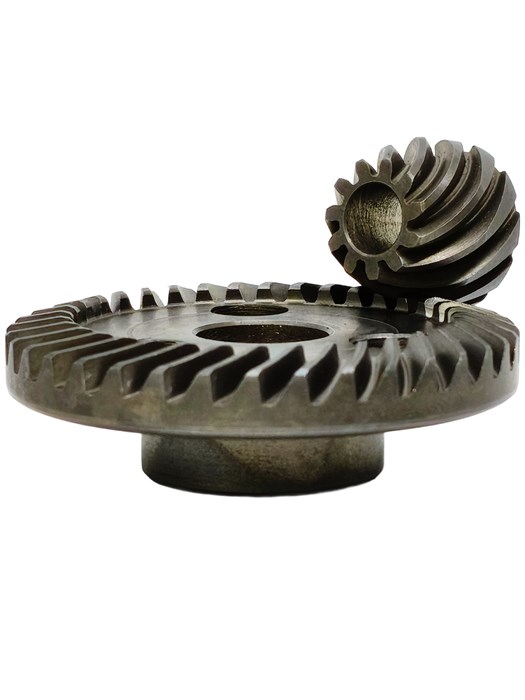 Коническая пара (шестерни) болгарки (УШМ) Patriot AG 128E (модификация 2022)