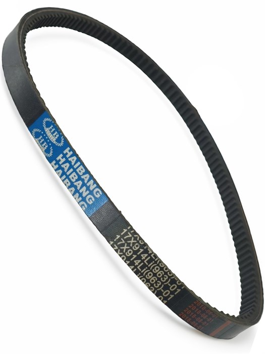 Приводной ремень GROST зубчатый В-914 мм для мотоблоков и виброплит