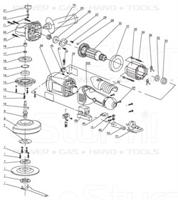 Стопор болгарки Sturm! AG9012L (рис.21) AG9012L-21 - фото 56675