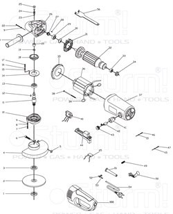 Статор болгарки Sturm! AG9023H (рис. 36) AG9023H-36 - фото 56912