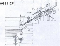 Пружина болгарки Sturm! AG9112P (рис. 3) AG9112P-3 - фото 56999