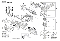 КРЫШКА КОРПУСА болгарки Bosch PWS 1000-125 (рис.25) 2609006793 - фото 60504
