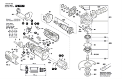 кольцо резиновое болгарки Bosch GWS 19-150 CI (рис.27) 1600206025 - фото 60506