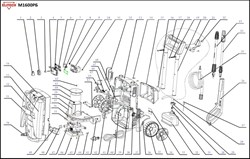 Держатель для шланга минимойки Elitech M1600РБ 0901.020640 - фото 66058