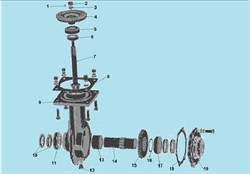 Подшипник 30204 культиватора Champion BC1193 (рис.6) CHMP120090040100