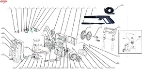 Клапан минимойки Elitech М1800РБК №70 238357P08-01
