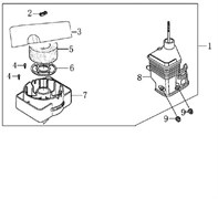 {{photo.Alt || photo.Description || 'Воздушный фильтр культиватора Efco MZ 2050 R - MZ 2050 RX (рис. 5)'}}