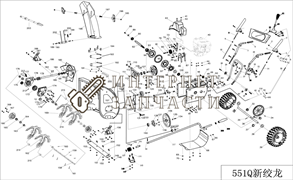 Шкив большой поз. D19 снегоуборщика Patriot PS 650 D 003512161