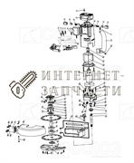 Диффузор  болгарки Союз УШС-8150Ш_v_2.1 №A21 УШС-8150Ш_v_2.1-A21