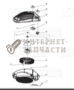 Термостат тепловентилятора Союз ТВС-2000-8 ТВС-2000-8