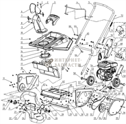 Ремень ручейковый снегоуборщика RedVerg RD-23028-32 6649908_RD