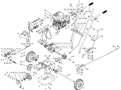 Прокладка снегоуборщика RedVerg RD-24055-46 6647229_RD