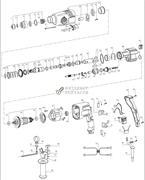 Кольцо поз.43 перфоратора Redverg RD-RH750-43 6645913_RD