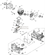 Прокладка цилиндра RD-GC45-C3 RedVerg RD-GC45-C3 6647319_RD