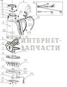 Крышка ручки чайника Galaxy GL0206 390729