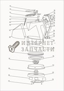Крышка идикатора  чайника Galaxy GL0212 390776